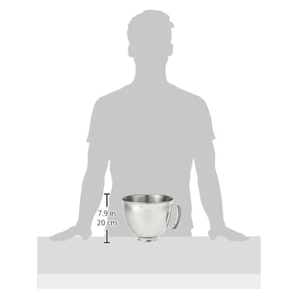 KITCHENAID KSM35SSFP, RECIPIENTE DE ACERO INOXIDABLE PULIDO 3.5 QT / 3.3 L