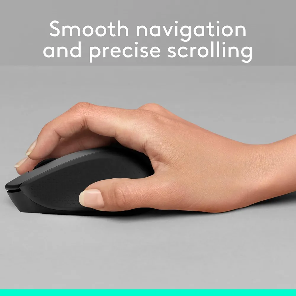MOUSE INALÁMBRICO M330 LOGITECH | NEGRO