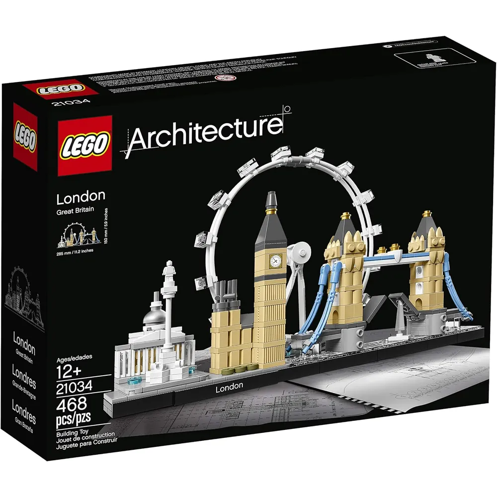 LEGO ARCHITECTURE LONDON SKYLINE 468 PIEZAS