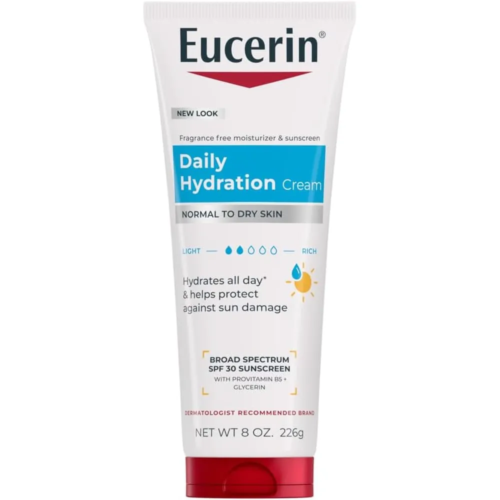 EUCERIN CREMA CORPORAL CON FPS 30 PARA PIEL SECA 8 OZ / 226 GR