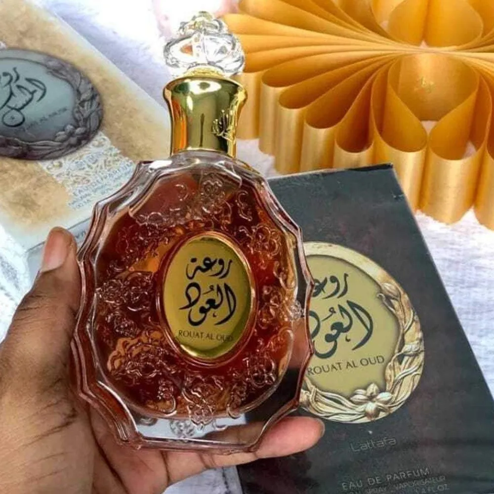 PERFUME LATTAFA ROUAT AL OUD EDP UNISEX 3.4 OZ / 100 ML