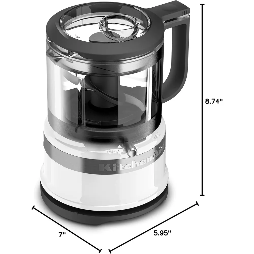 KITCHENAID KFC3516WH, PICADORA DE ALIMENTOS 3.5 QT / 3.3 L | BLANCO