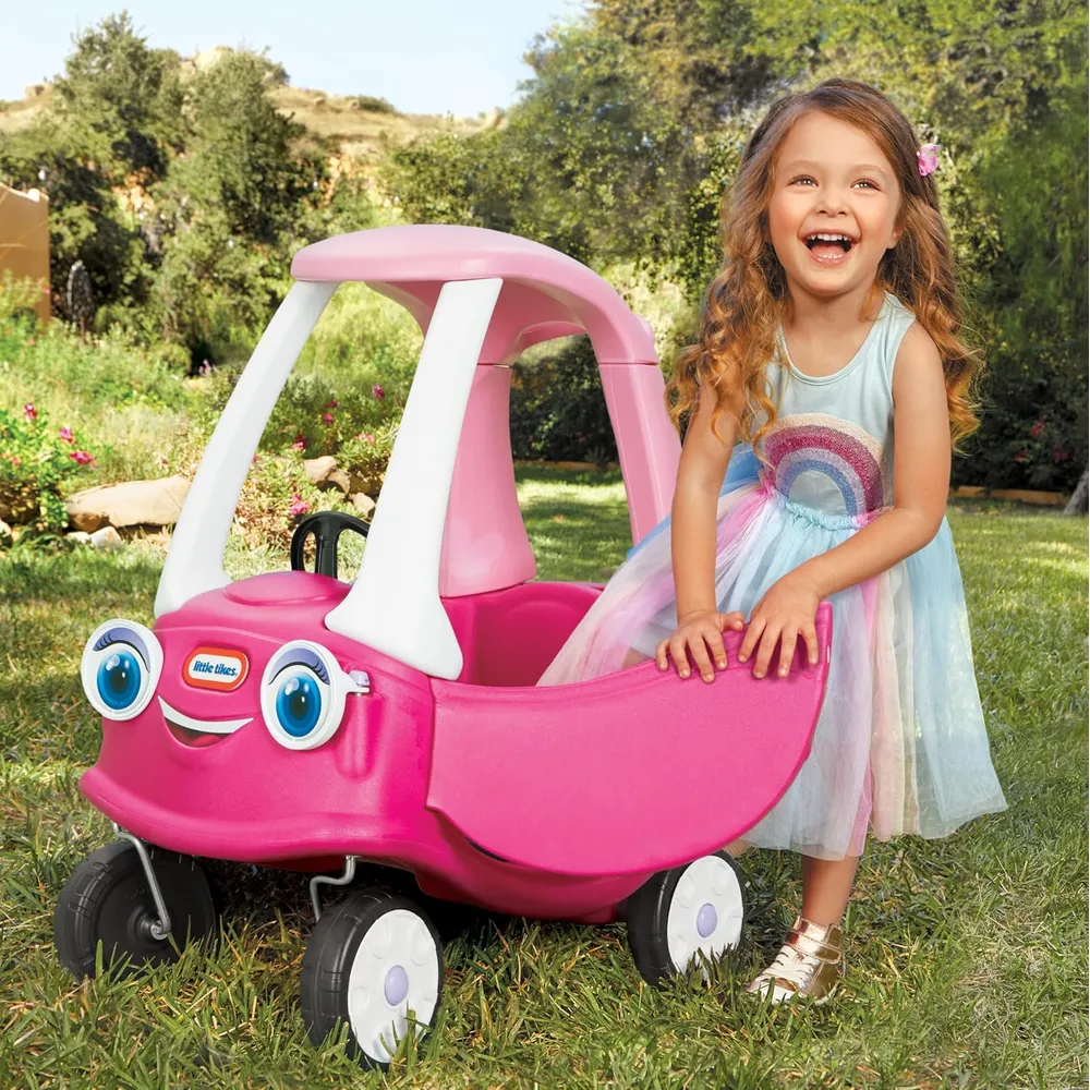 COCHE INFANTIL LITTLE TIKES PRINCESS COZY COUPE | ROSA