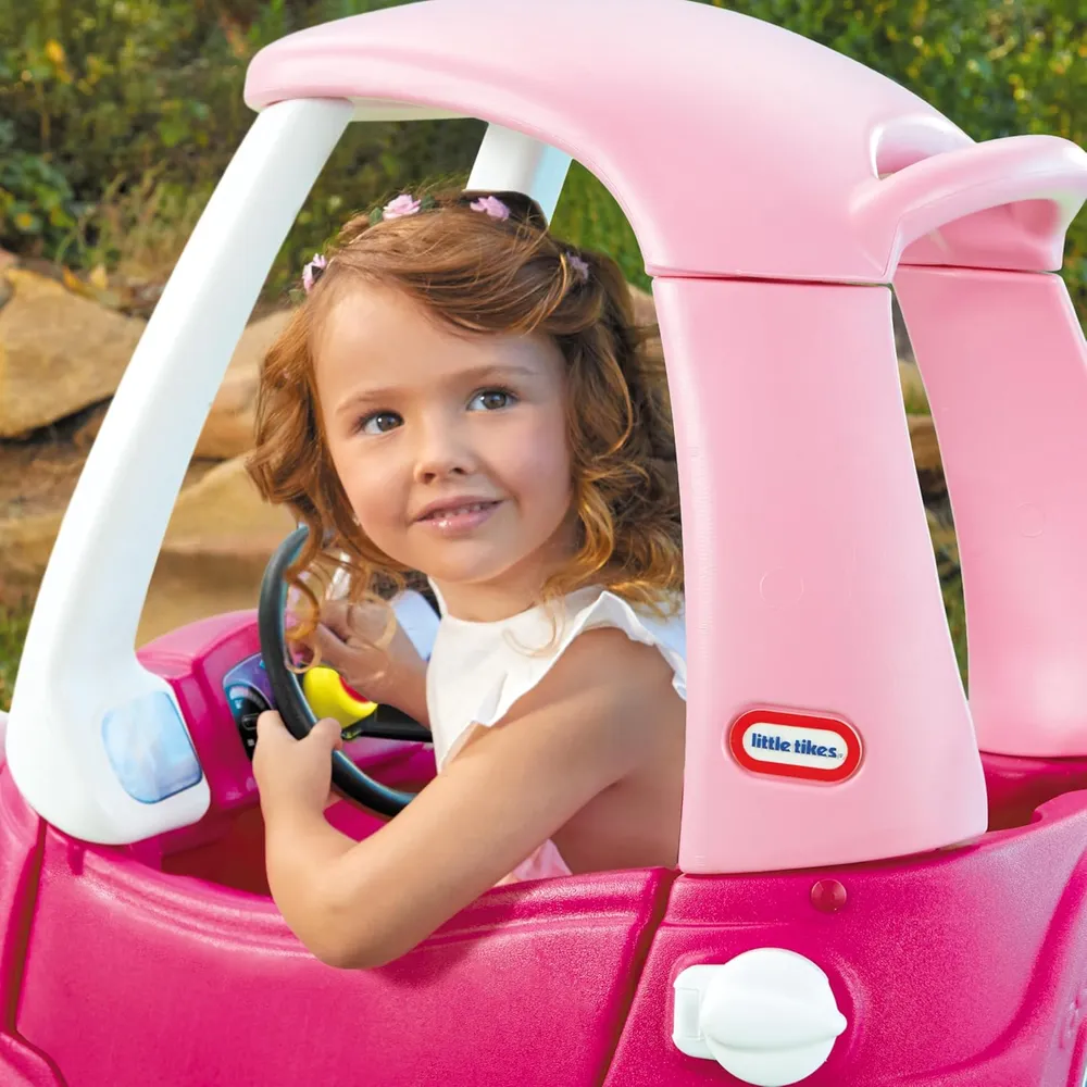 COCHE INFANTIL LITTLE TIKES PRINCESS COZY COUPE | ROSA