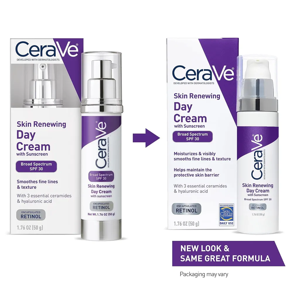CERAVE CREMA FACIAL ANTIARRUGAS FPS 30 CON RETINOL 1.76 OZ / 50 GR