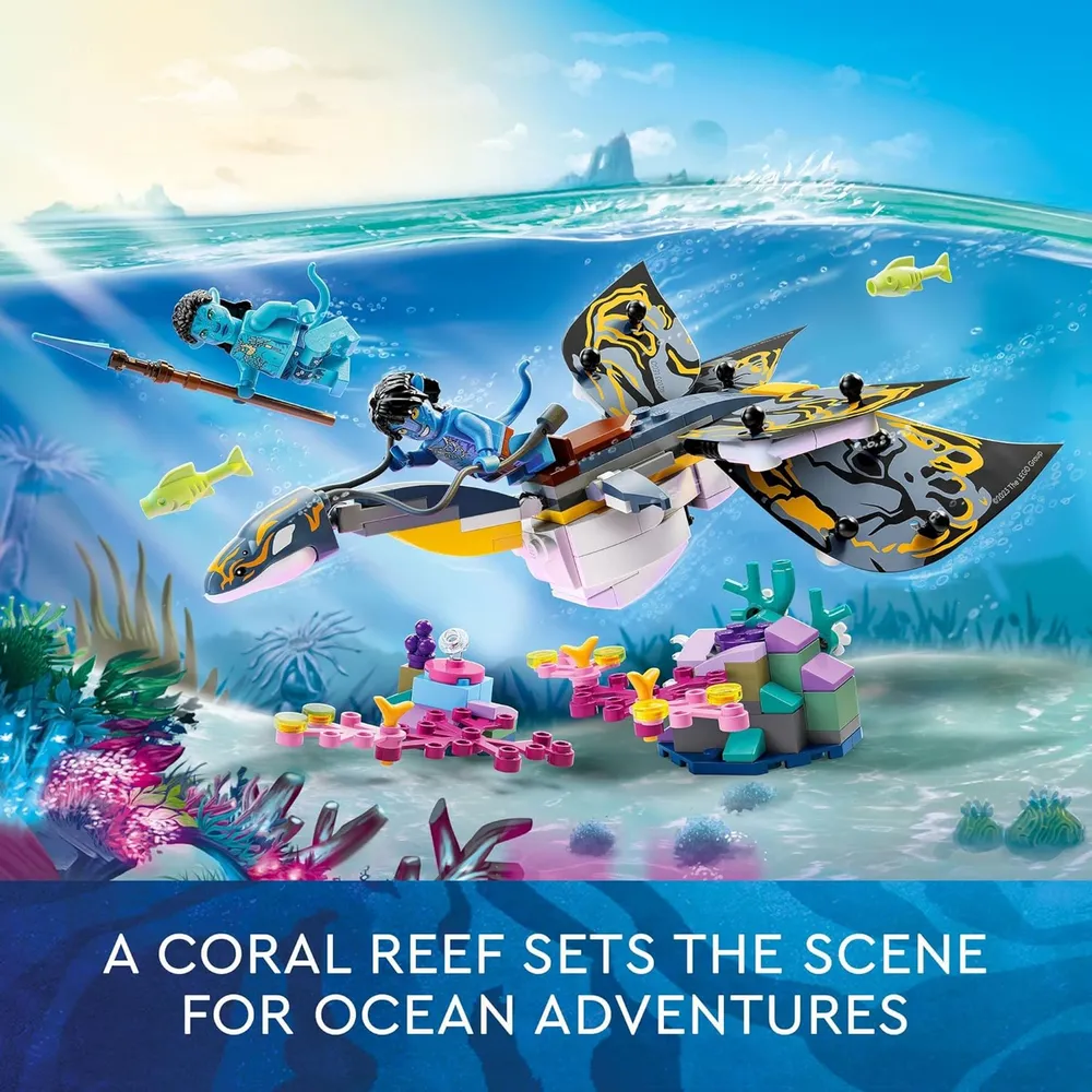Lego Avatar Ilu Discovery criaturas submarinas El camino del agua