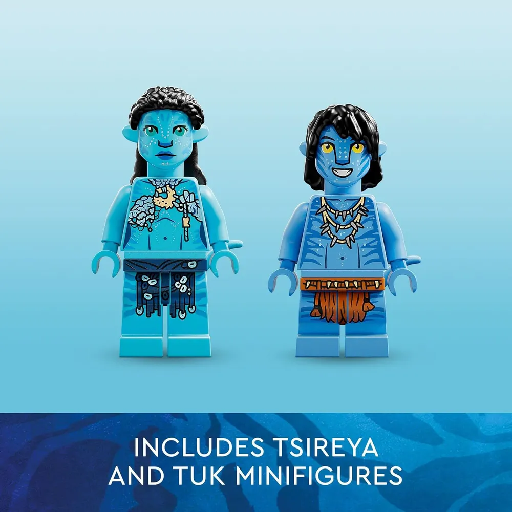 Lego Avatar Ilu Discovery criaturas submarinas El camino del agua