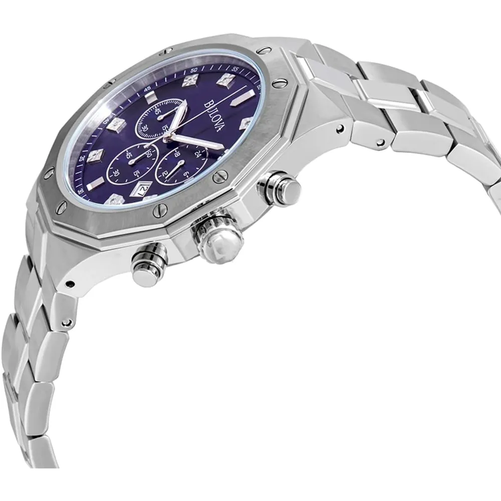 b01m8prkim_2_webp.webp Bulova reloj clásico hombre cronógrafo 6 agujas diamantes calendario luminoso | Plata