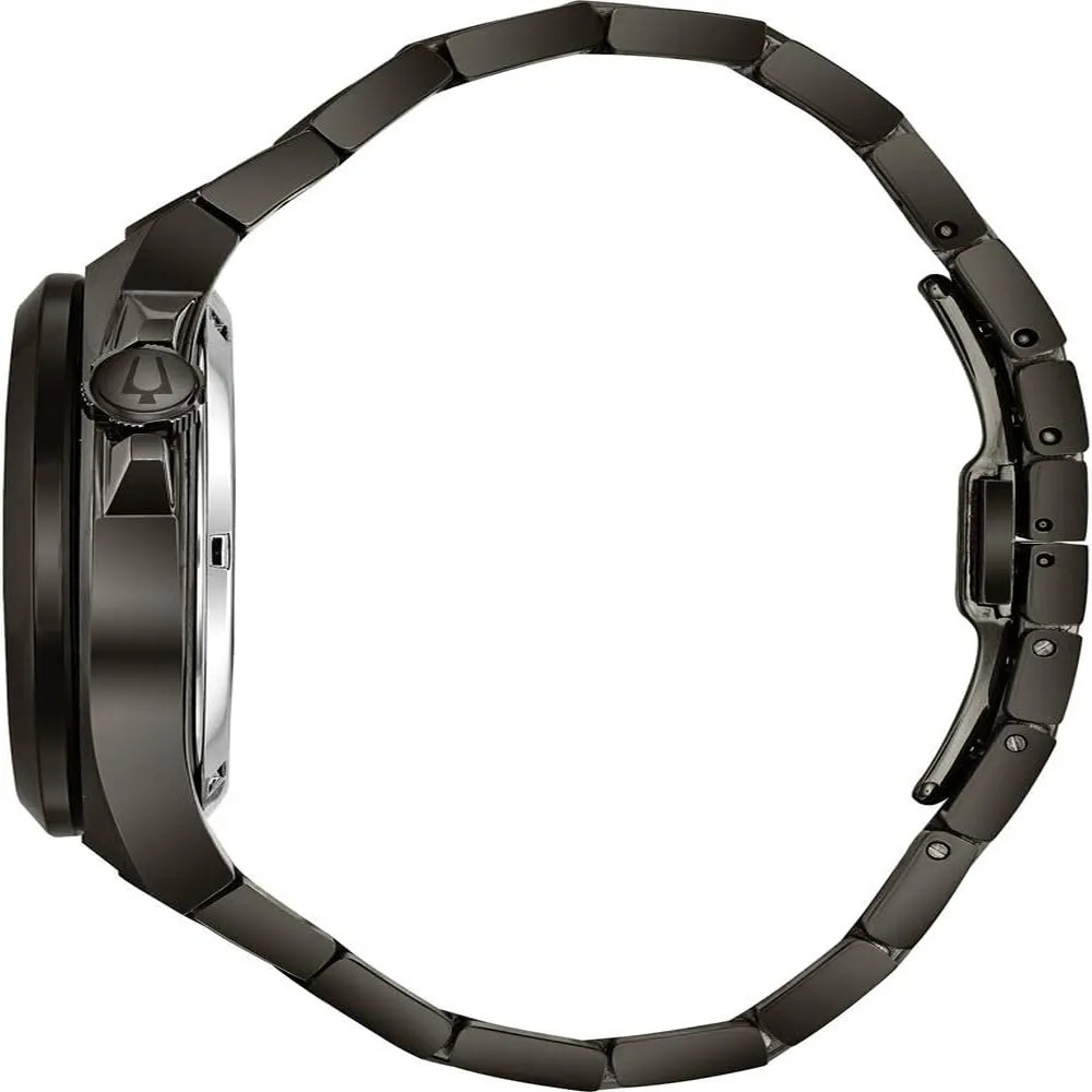 Bulova reloj clásico automático apertura abierta para hombre | Carbón