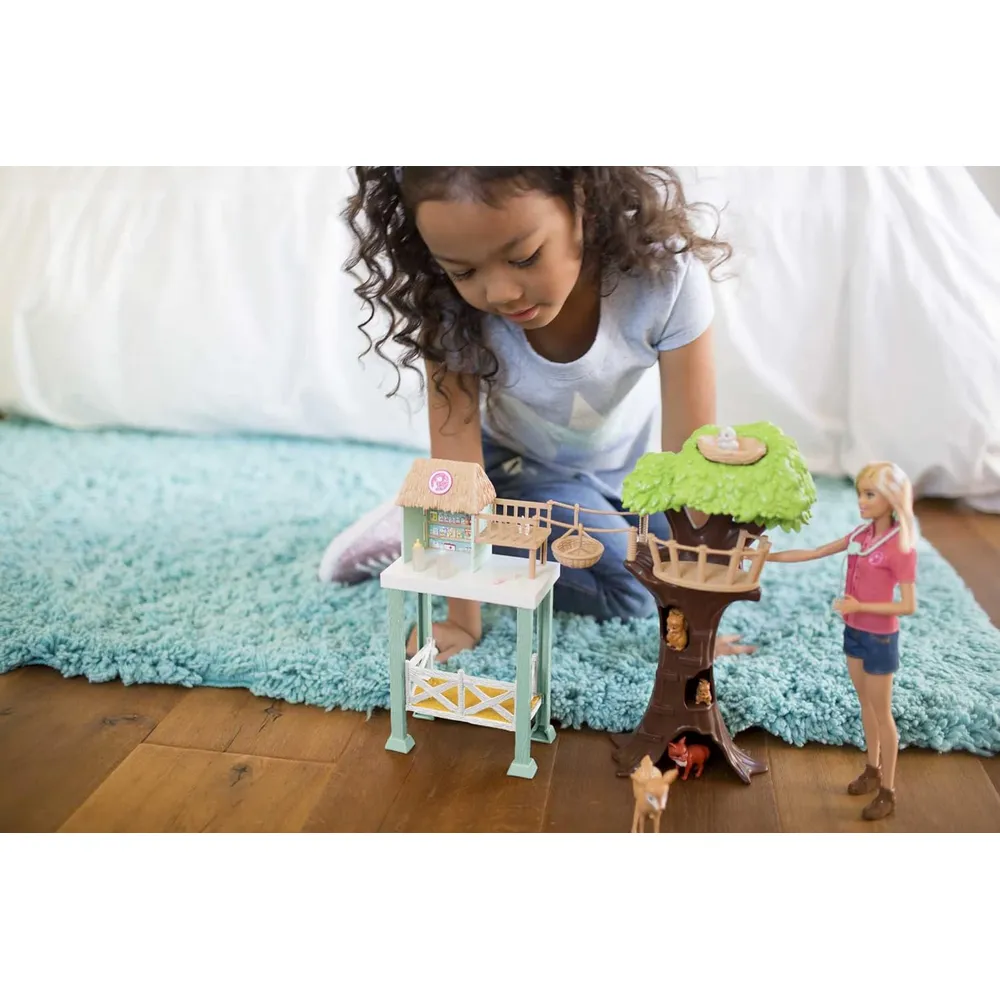 BARBIE MUÑECA VETERINARIA RESCATE ANIMALES