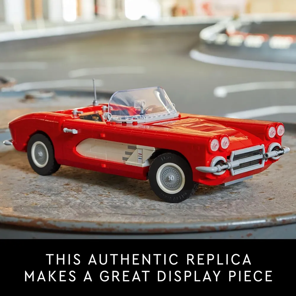 Lego Icons kit de construcción coche Corvette clásico para adultos