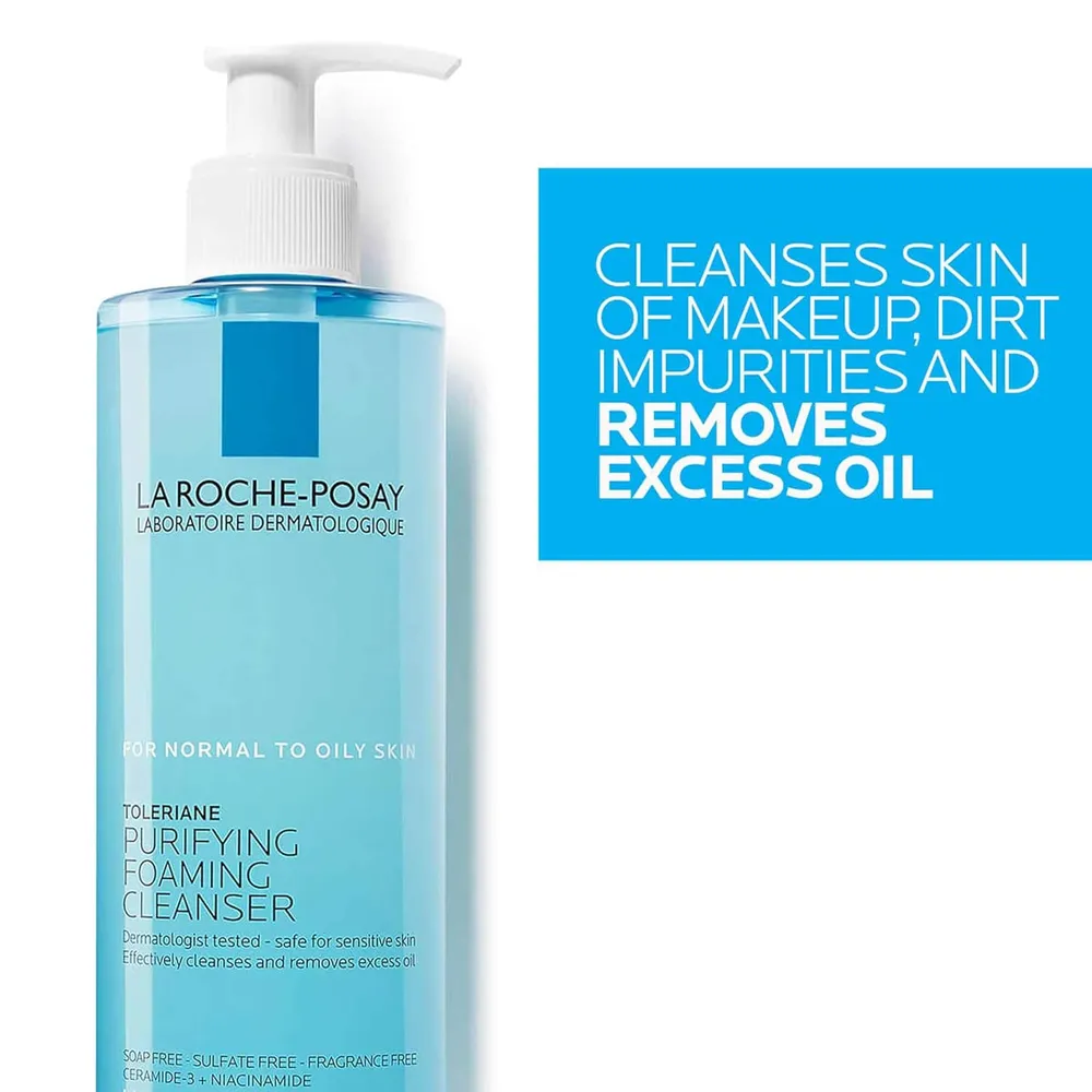b01n34xw93_4_webp.webp LIMPIADOR FACIAL ESPUMOSO PURIFICANTE TOLERIANE LA ROCHE-POSAY 13.5 OZ / 400 ML