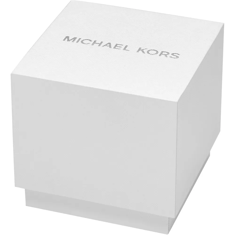 MICHAEL KORS Reloj Ritz de acero inoxidable con cristal Topring | Silver - Gold