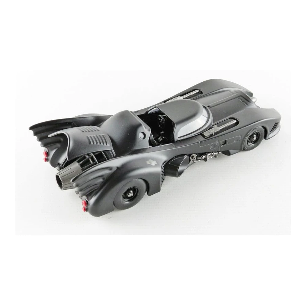Dc Comic 1989 Batmobile con 2.75' Batman Metals Vehículo Fundido a Troquel con Figura - Negro