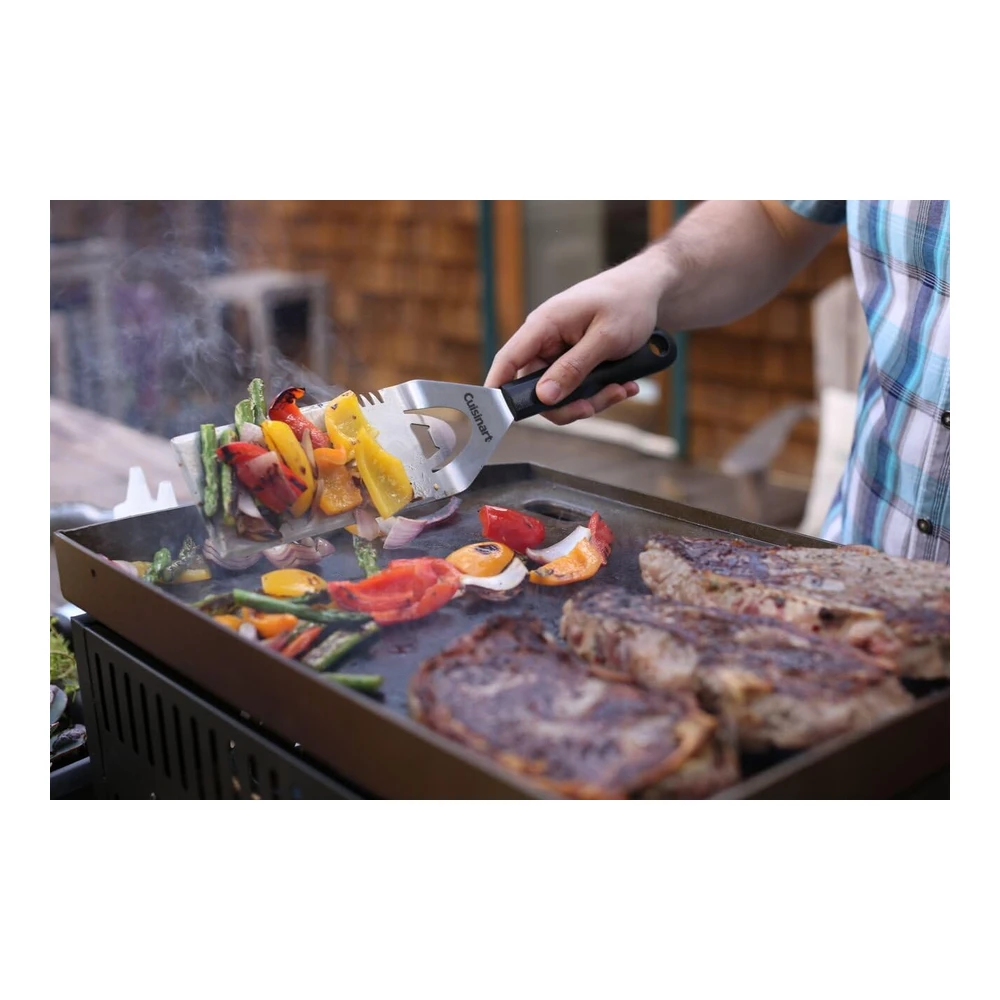 Cuisinart Cgg-501 Parrilla Gourmet de Dos Fuegos a Gas