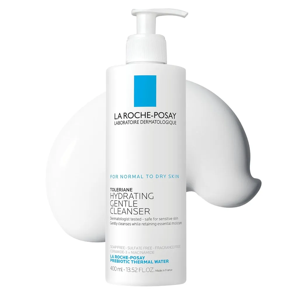 LIMPIADOR FACIAL HIDRATANTE SUAVE TOLERIANE LA ROCHE-POSAY 13.5 OZ / 400 ML
