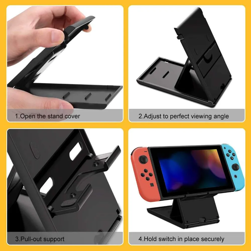 Soporte de Juego Compacto para Nintendo Switch 1 - Licenciado por Nintendo