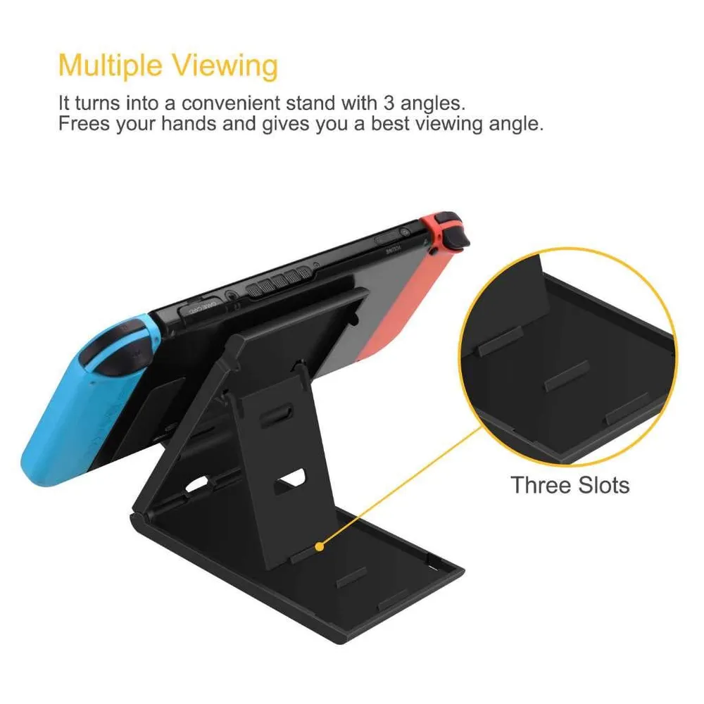 Soporte de Juego Compacto para Nintendo Switch 1 - Licenciado por Nintendo
