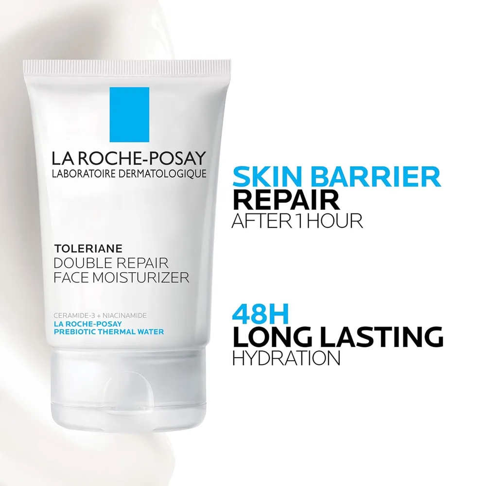 CREMA FACIAL HIDRATANTE TOLERIANE DOUBLE REPAIR LA ROCHE-POSAY 3.4 OZ / 100 ML