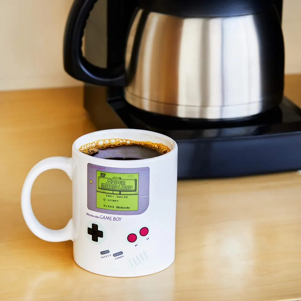Paladone Gameboy taza térmica cambia color 10 oz / 295 ml