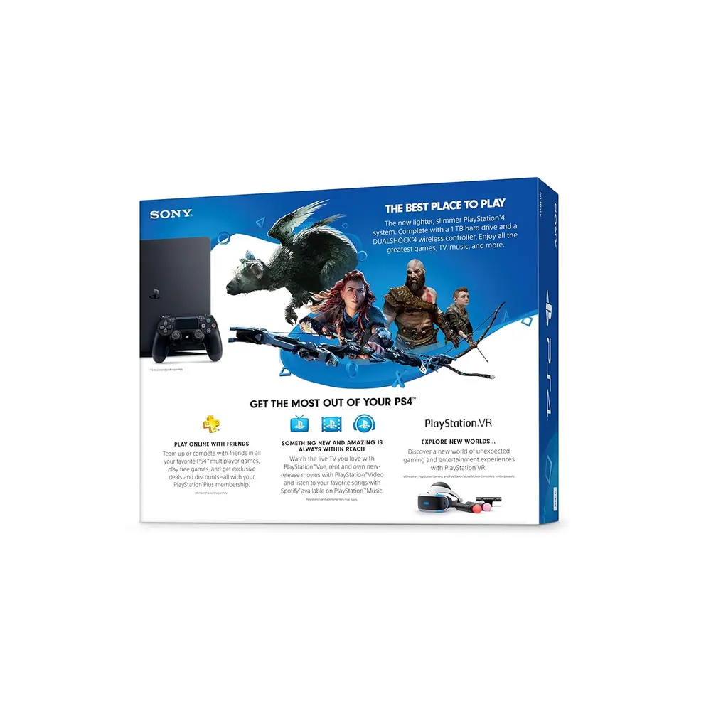 (REACONDICIONADO) CONSOLA PLAYSTATION 4 SLIM 1 TB | NEGRO