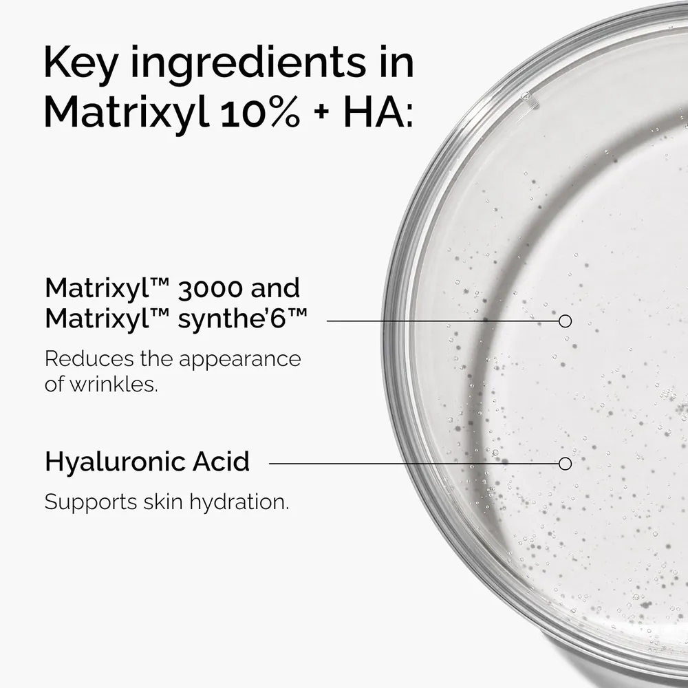 THE ORDINARY SUERO MATRIXYL 10% ÁCIDO HIALURÓNICO | 1 OZ / 30 ML