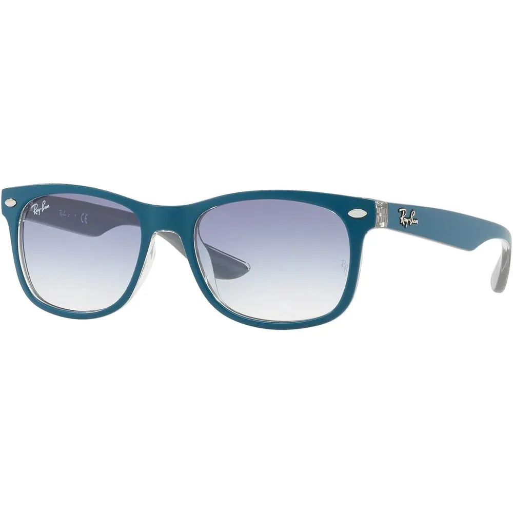 Ray-Ban Junior RJ9052S Gafas de sol para niños | Turquoise Grey / Clear Light Blue II