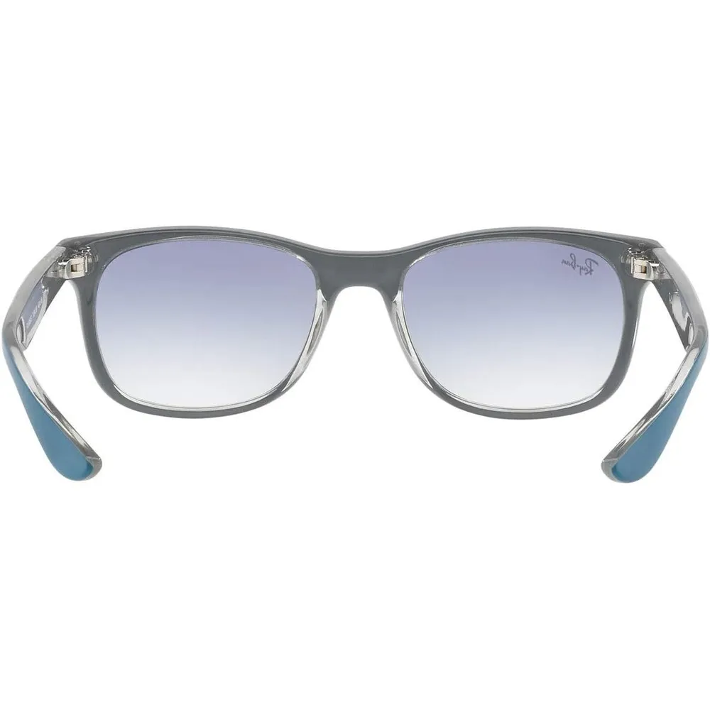 Ray-Ban Junior RJ9052S Gafas de sol para niños | Turquoise Grey / Clear Light Blue II