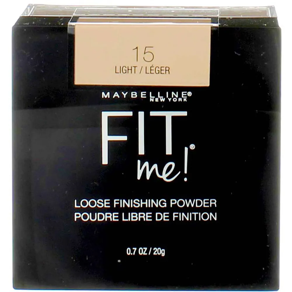 PACK 2 POLVOS SUELTOS FIJADORES FIT ME MAYBELLINE | TONO 15