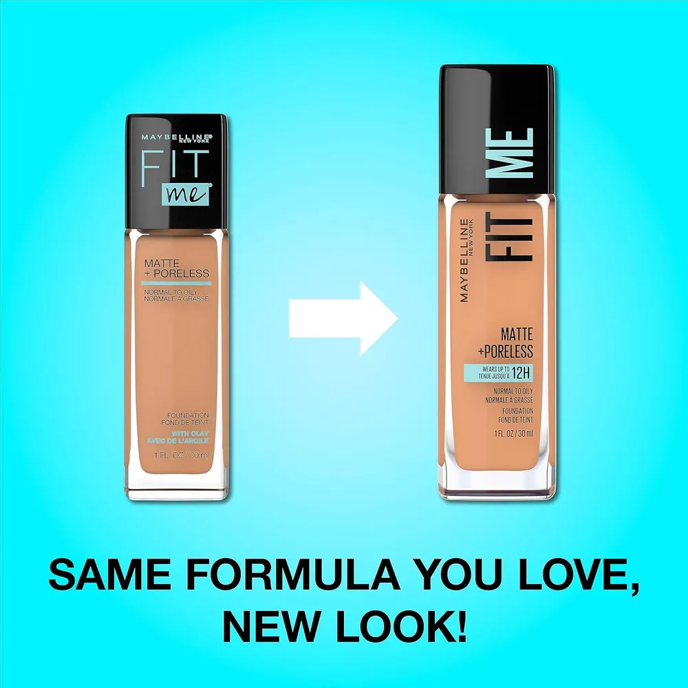 BASE DE MAQUILLAJE FIT ME MATTE + PORELESS MAYBELLINE