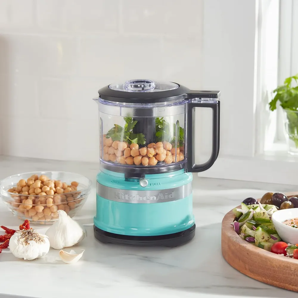 KITCHENAID KFC3516AQ, PICADORA DE ALIMENTOS 3.5 QT / 3.3 L | AGUAMARINA