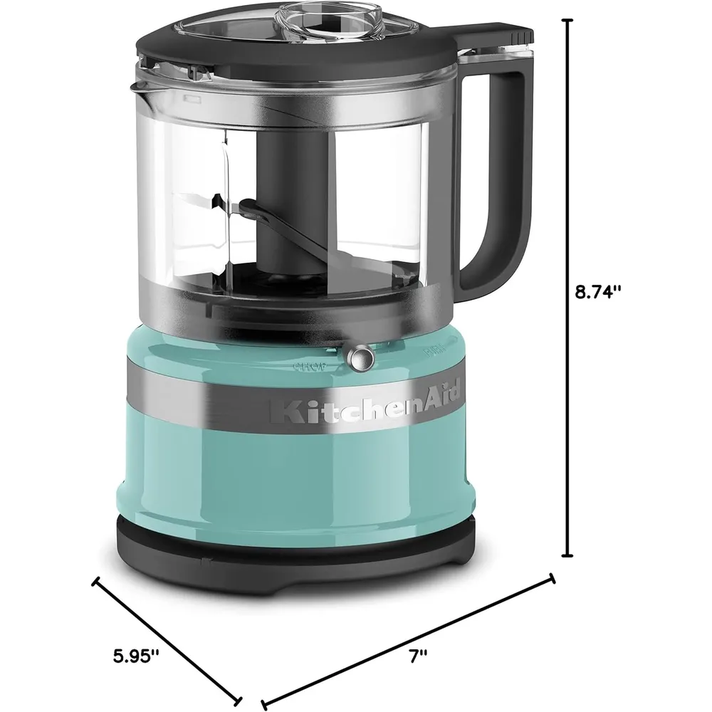 KITCHENAID KFC3516AQ, PICADORA DE ALIMENTOS 3.5 QT / 3.3 L | AGUAMARINA