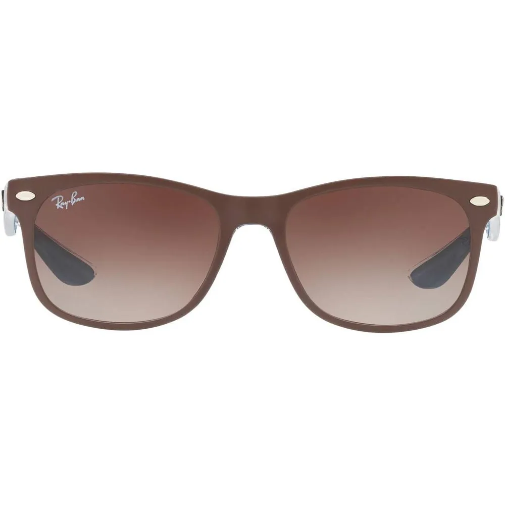 Ray-Ban Junior RJ9052S Gafas de sol para niños | Brown on Blue / Brown Dark Brown II