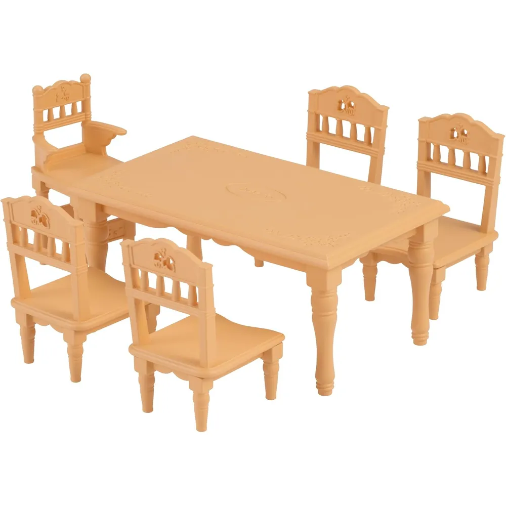MUEBLES SYLVANIAN FAMILIES MESA DE COMEDOR