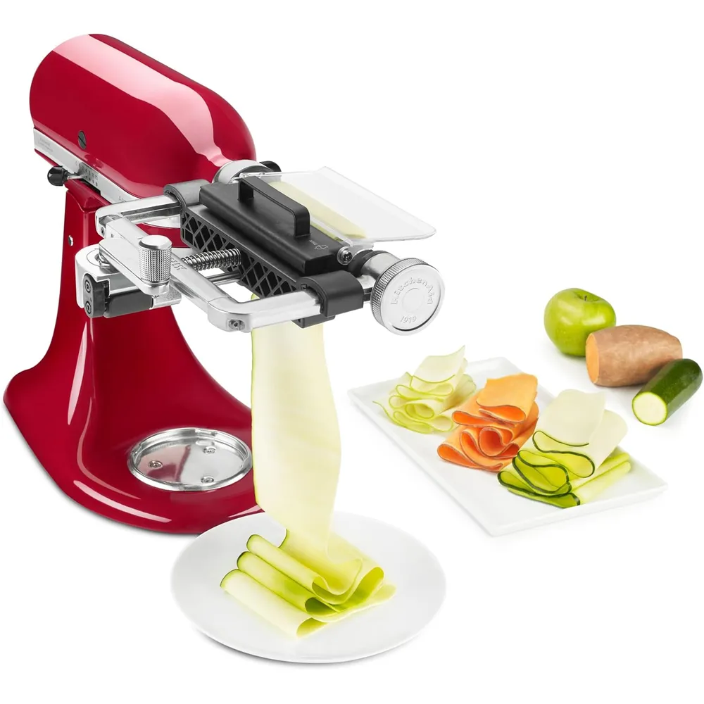 KITCHENAID KSMSCA, CORTADOR DE VERDURAS EN LÁMINAS PARA BATIDORAS DE PIE