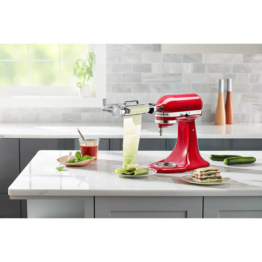KITCHENAID KSMSCA, CORTADOR DE VERDURAS EN LÁMINAS PARA BATIDORAS DE PIE
