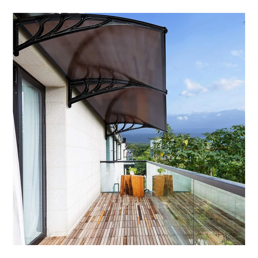 b0732wdmx3_1.webp Vivohome - Toldo de Policarbonato para Puerta O Ventana