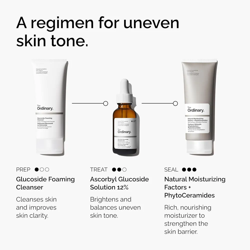 THE ORDINARY SOLUCIÓN GLUCÓSIDO DE ASCORBILO 12% | 1 OZ / 30 ML