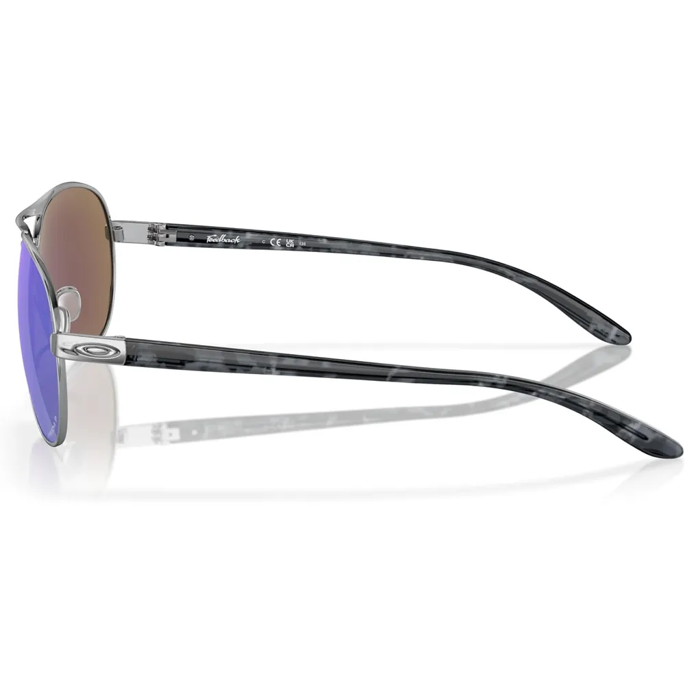 Oakley Feedback OO4079 Aviator Gafas de Sol para Mujer