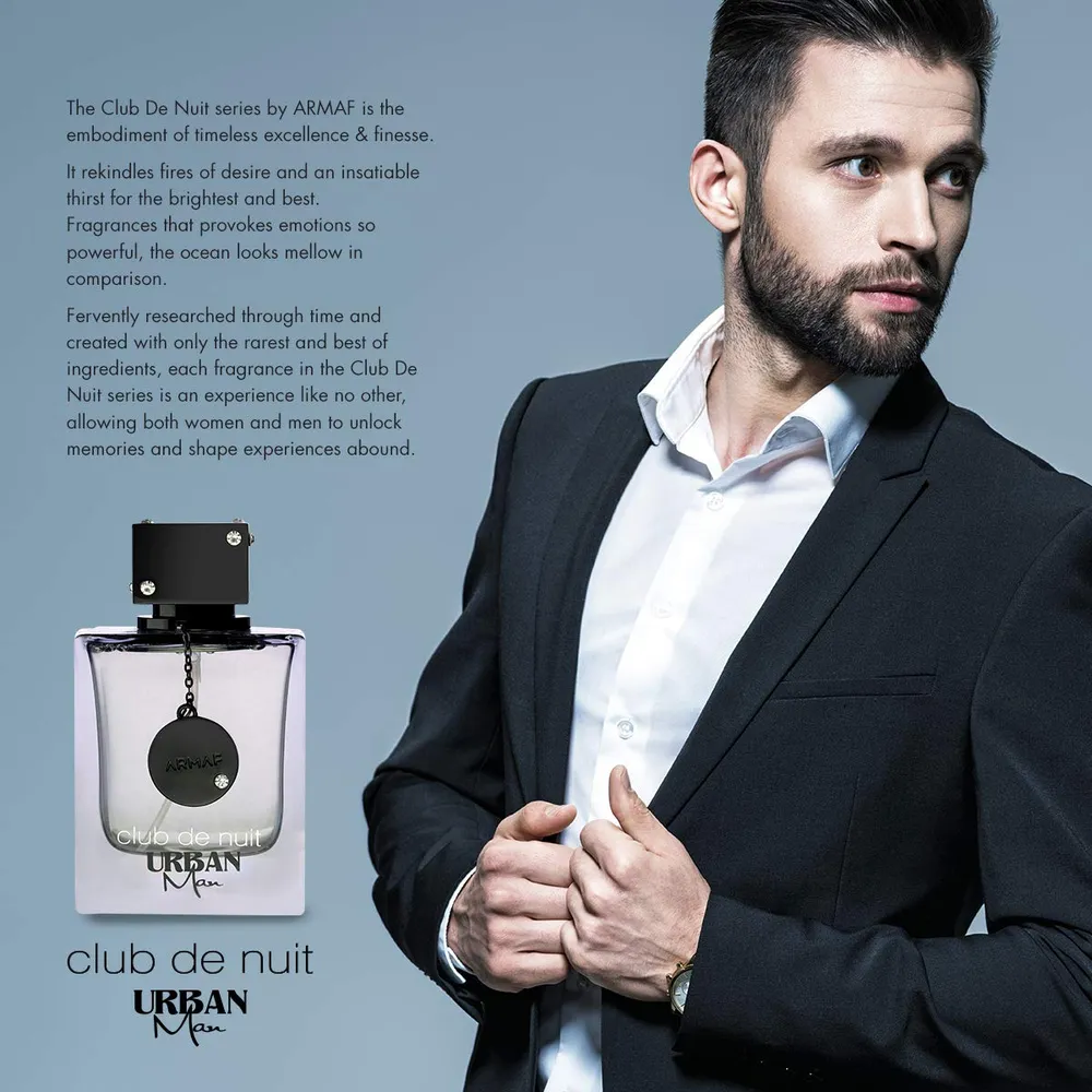 PERFUME ARMAF CLUB DE NUIT URBAN EDP HOMBRE 3.6 OZ / 105 ML