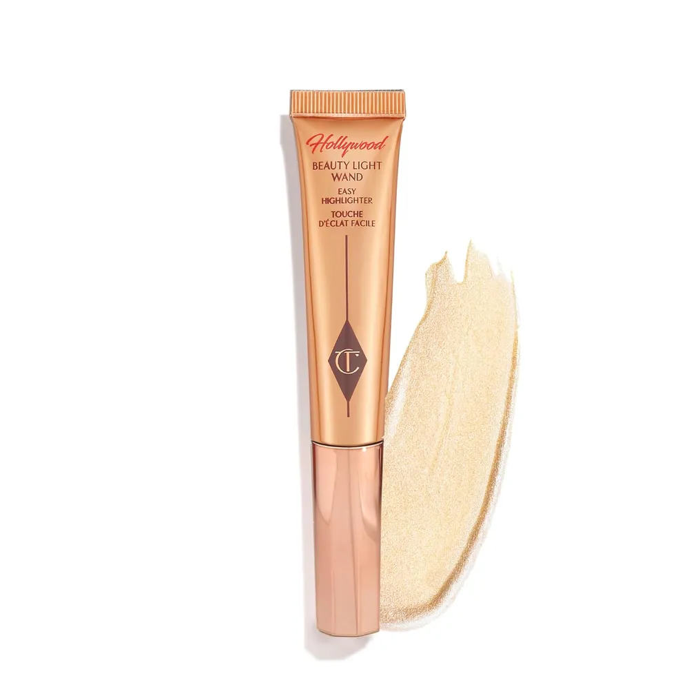 Charlotte Tilbury Light Wand Iluminador líquido | Foco - oro rosa con plata