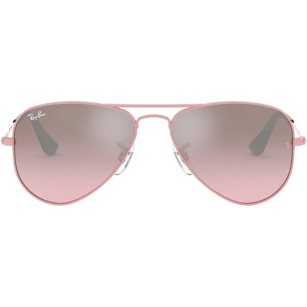 Ray-Ban Junior RJ9506S Gafas de sol para niños | Pink / Pink Mirror Silver