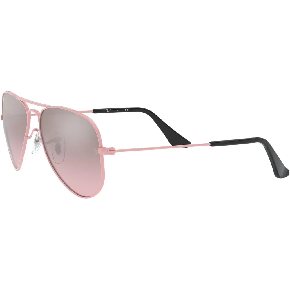 Ray-Ban Junior RJ9506S Gafas de sol para niños | Pink / Pink Mirror Silver
