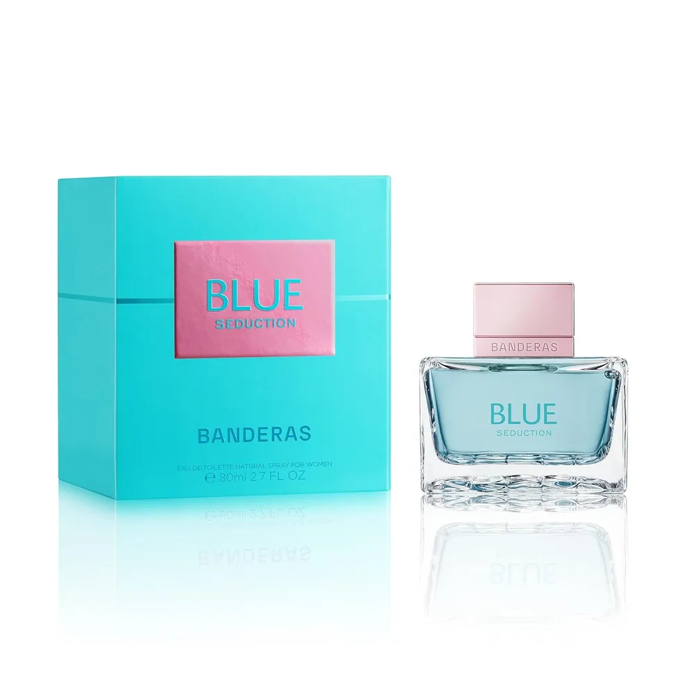 PERFUME BANDERAS BLUE SEDUCTION MUJER EAU DE TOILETTE 2.7 OZ / 80 ML