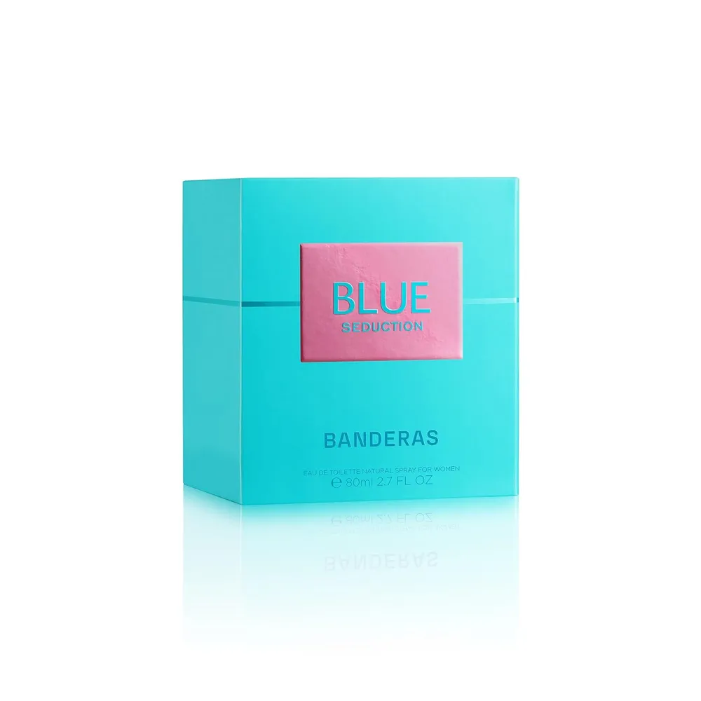 PERFUME BANDERAS BLUE SEDUCTION MUJER EAU DE TOILETTE 2.7 OZ / 80 ML