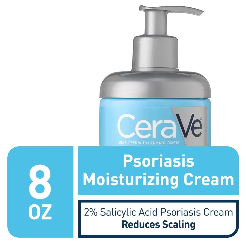 CERAVE CREMA HUMECTANTE CON ÁCIDO SALICÍLICO Y UREA 8 OZ / 227 GR