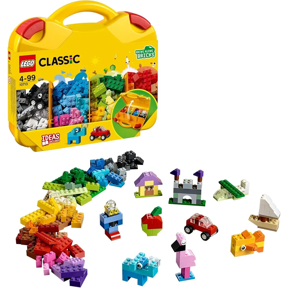 LEGO MALETÍN CREATIVO CLÁSICO CON BLOQUES DE COLORES