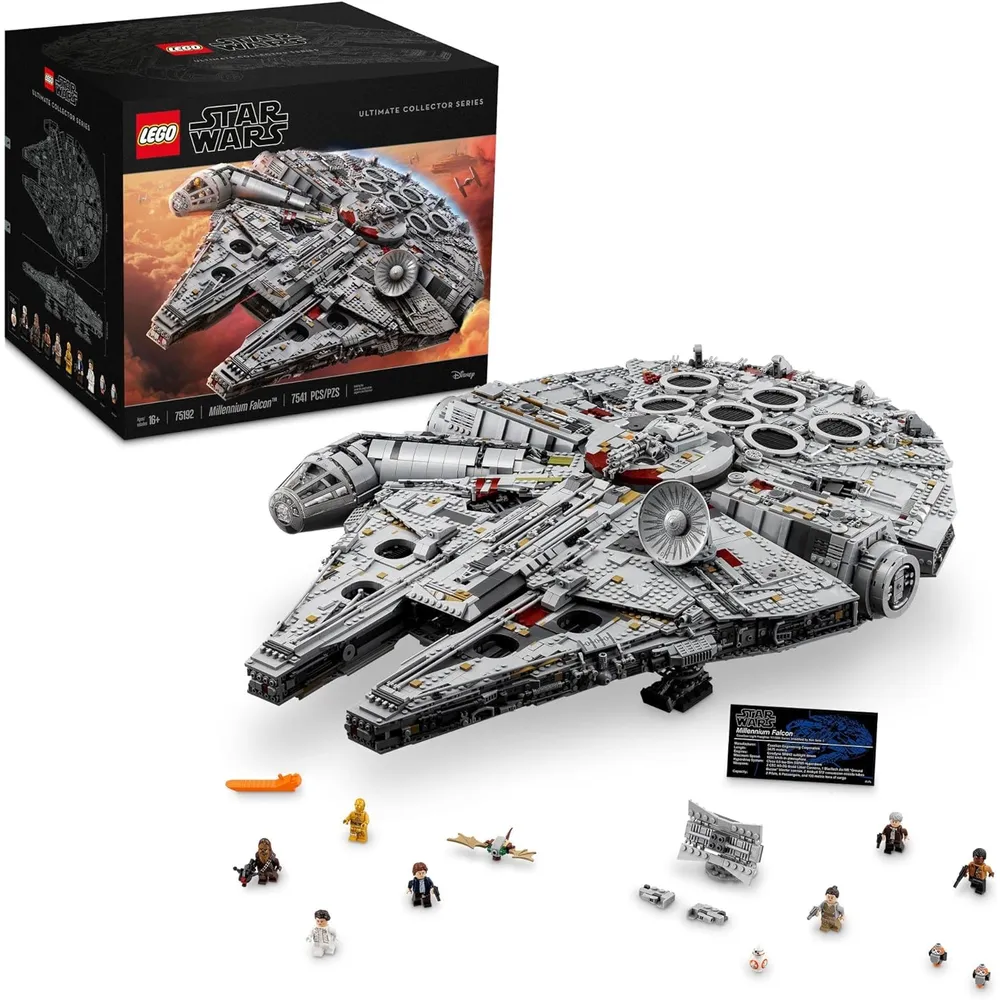 Lego Star Wars Halcón Milenario set de construcción para adultos