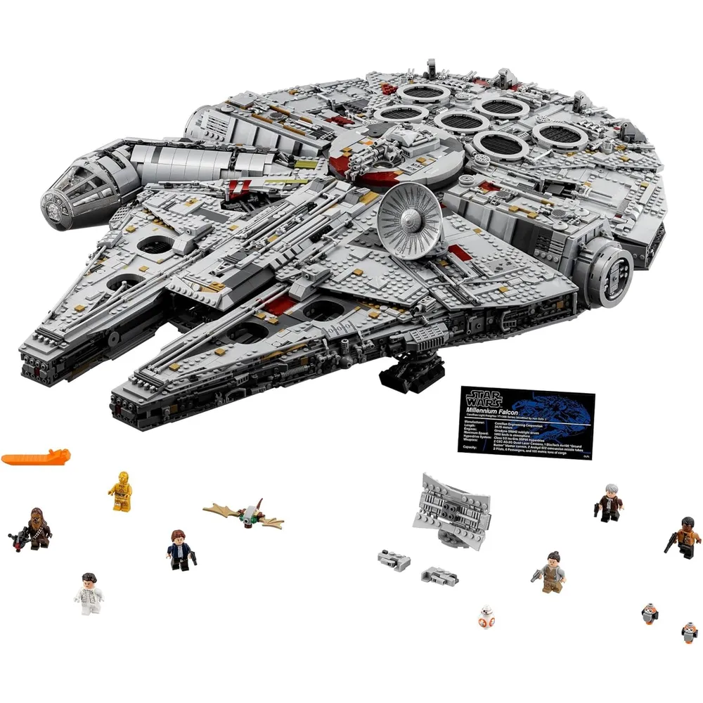 Lego Star Wars Halcón Milenario set de construcción para adultos