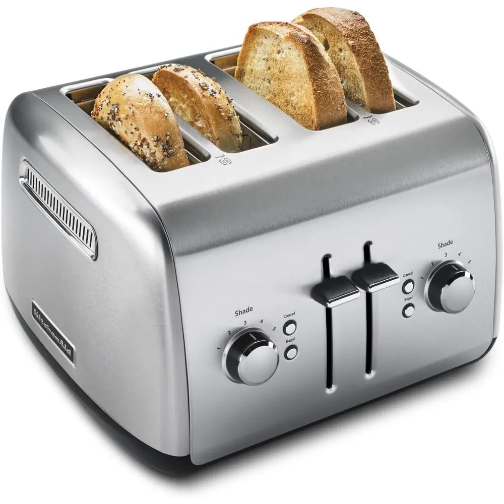 KITCHENAID KMT4115SX, TOSTADORA MANUAL 4 REBANADAS | ACERO INOXIDABLE